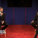 Tom Hanks made an appearance as one of the creepy Long Islanders during the cold open on the debate. And Romney threatened to beat Obama with his paycheck.
